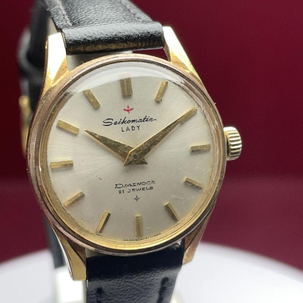 [USED] 60s SEIKO Seikomatic LADY Automatic Watch Made In Japan