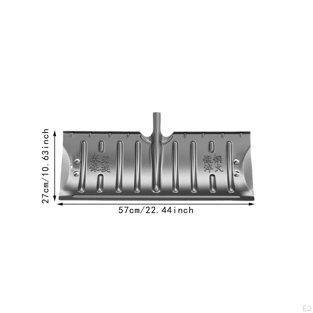 Головка для уборки снега из марганцевой стали, зимний аварийный инструмент, простая сборка автомобиля