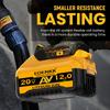 20 В 12 Ач 10 Ач DCB203 литиевая батарея для замены DeWalt 18 В 20 В 21 В olt Max DCB112 DCB184 DCB200 DCB180DCB181DCB182 DCB201