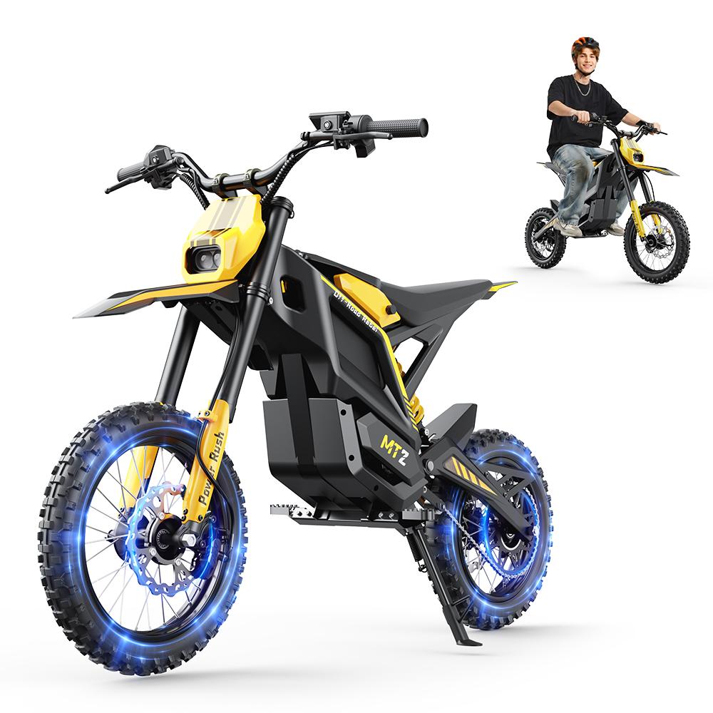 Электромотоцикл iScooter MT2 48V 22.5Ah Аккумулятор 56-72км Запас хода 3000W Мотор 60км/ч Скорость