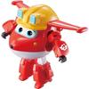 SUPER WINGS – TRANSFORMING JETT CONSTRUCTION – Avion Jouet Transformable et Figurine Robot Jouet Enfant – Personnage et Robot Transf
