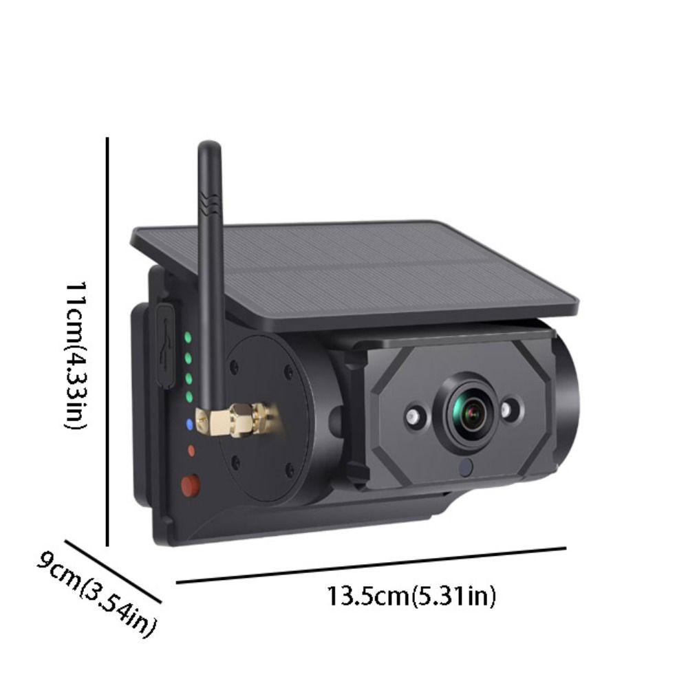 Solar Powered Wireless Solar Backup Camera Wireless Digital Wireless Magnetic Camera For RV