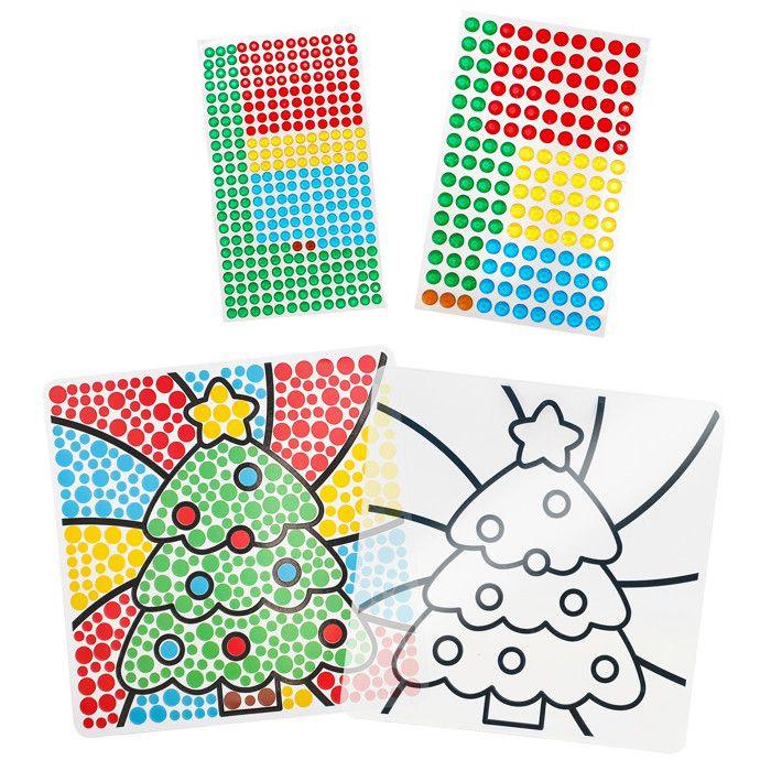 Kit Activité Enfant Décoration strass Noël 20 cm