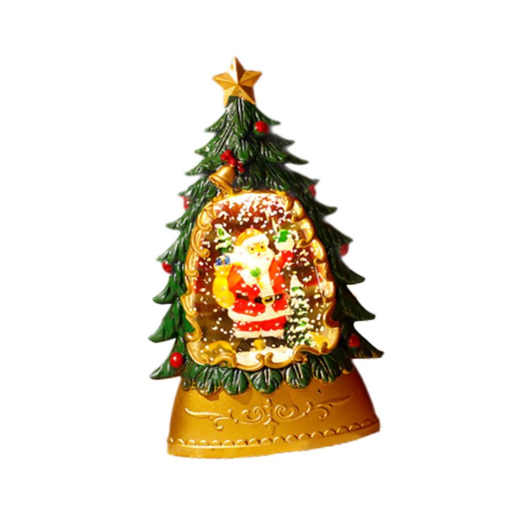 5,7-дюймовый светодиодный фонарь в форме рождественской елки на батарейках, украшение стола на Рождество