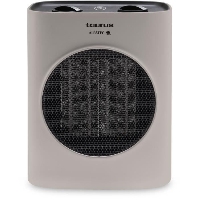 Radiateur Soufflant Taurus Alpatec TROPICANO 7C De 1500W, 2 Intensités, Thermostat, PTC System, Fonction Ventilateur, Jusqu'à 20m2