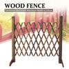 Expanding Wooden Garden Wall Fence Panel Plant Climb Trellis Partition Decorative Garden Fence for Yard Garden 100*70*24CM