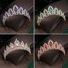 Headwear Rhinestone Hair Hoop Elegant Princess Tiaras Headdress Fashion Hair Crown  Wedding Jewelry