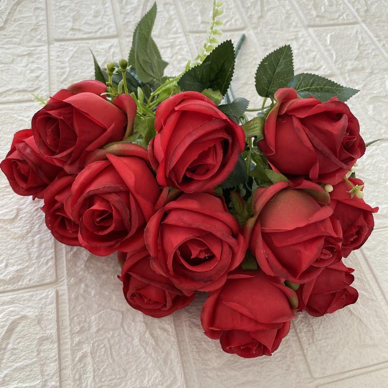 Роскошный искусственный букет пионов для свадьбы, дома, офиса, цветы в подарок, украшения