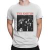Мужская футболка с британскими рок-группами 80-х The Smiths Одежда из чистого хлопка Винтажная футболка с коротким рукавом и круглым вырезом Летняя футболка