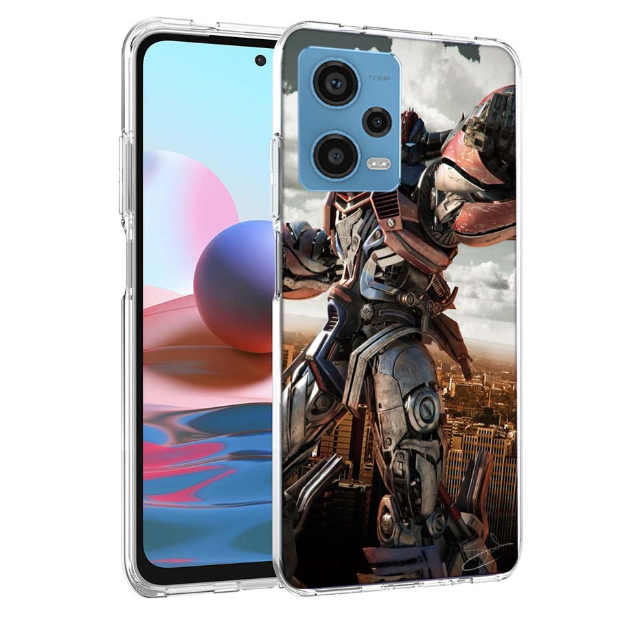 G-Goldorak UFO Робот Чехол для Телефона Для Redmi Note 13 12 14 15 Pro Plus 13R 11 11T 11E 11S 10 Pro 10S 9 9S Чехол Cell Прозрачный ТПУ Capa