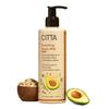 CITTA Успокаивающее молочко для тела для мужчин и женщин | Глубокое увлажнение и SPF | Нежирное | Смесь авокадо, овса и бамбуковой воды | 200 мл