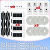 Подходит для Ecovacs DEBOT X2 Omni / X2 Pro / X2 Pro Omni / X2 Combo DEX86 Запчасти Основной ролик Боковая щетка Фильтр Тряпка для швабры Пылесборник