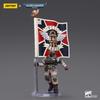 JOYTOY Warhammer Astra Militarum Cadia Commando Squad Veteran Regimental Flag Scale ABS PVC Action Figure 40,000 1/18 & Pre-painted