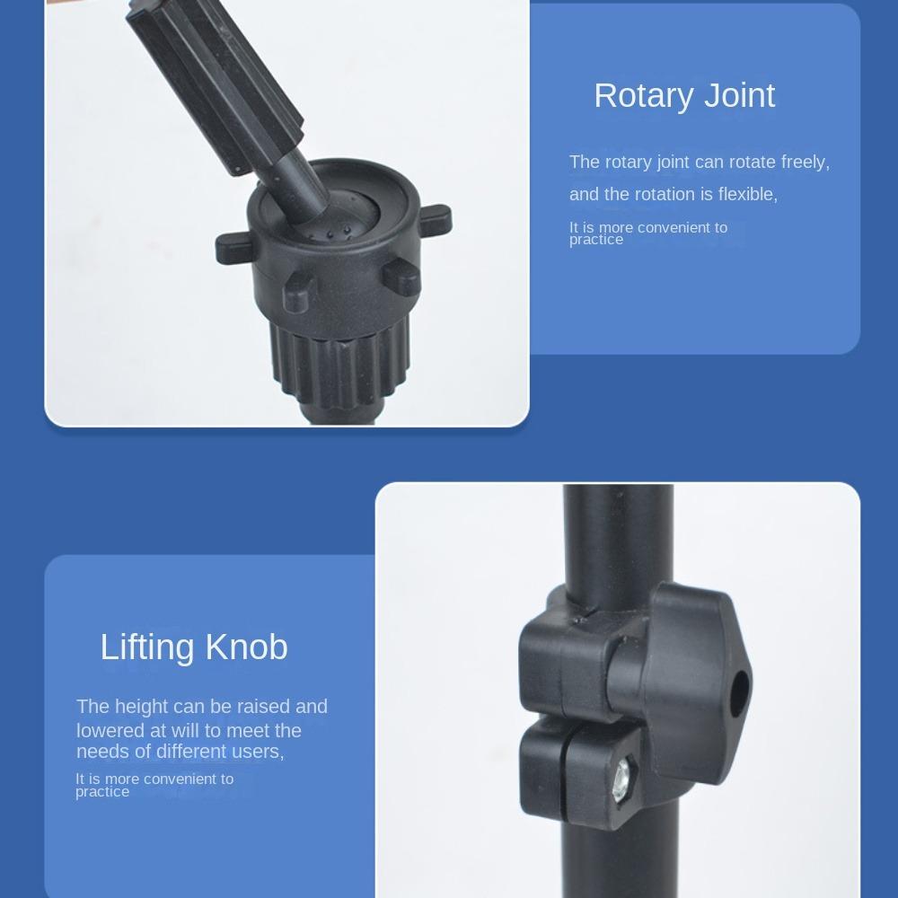 Adjustable Wig Tripod Portable Training Head Holder Salon Hairdressing Tripod for Making Wigs