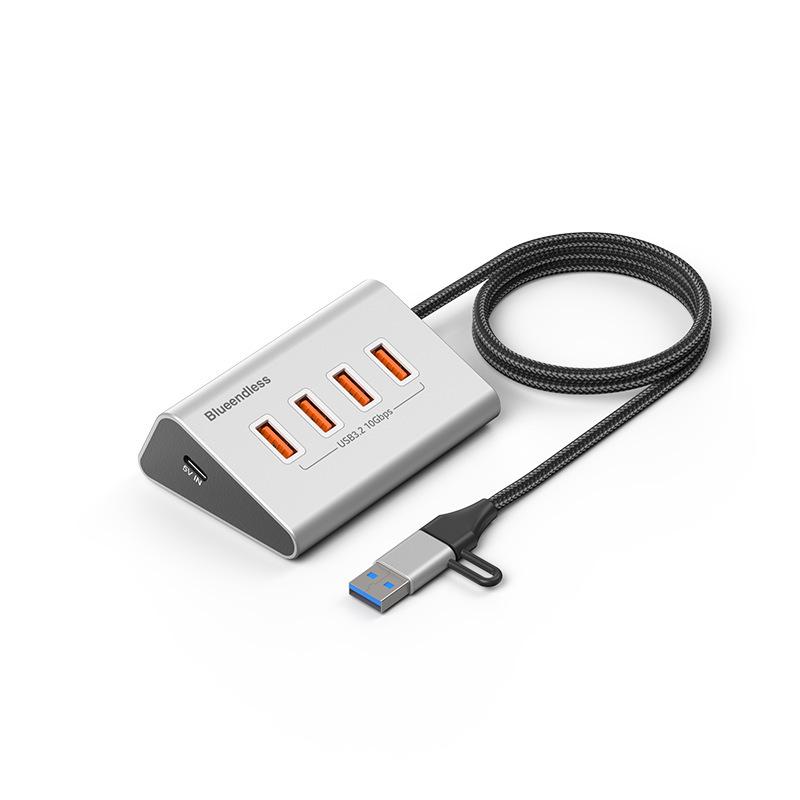 BlueShuo USB 3.2 10-Port Type-C Hub Splitter for Laptops & Desktops