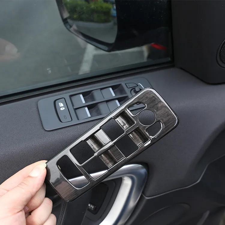 Накладка на рамку кнопки подъема окна автомобиля, подходящая для Land Rover Discovery Sport 2015-2018, автоматический интерьер
