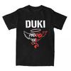 Футболка Duki Streetwear женская унисекс повседневная с коротким рукавом Cool Modo Dlablo Y2K Fun O Neck Harajuku хлопковые футболки Oversize Топы