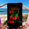 South Sydney Rabbitohs Print Beach Towel, Versatile Lightweight Absorbent Beach Towel for Pool Surf Yoga Bathroom, Perfect Birthday Holiday Gift