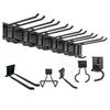 Wall Mount Garage Storage Hooks Heavy Duty Yard Shed Rack Durable Garden Tool Organizer  for Men