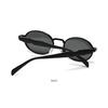 Steampunk Sunglasses Retro Women's Oval Sunglasses Fashion Men Punk Style Classic Retro Small Metal Brand Glasses UV400