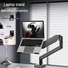 Pneumatic Height Adjustable Laptop Arm Mount with Tray