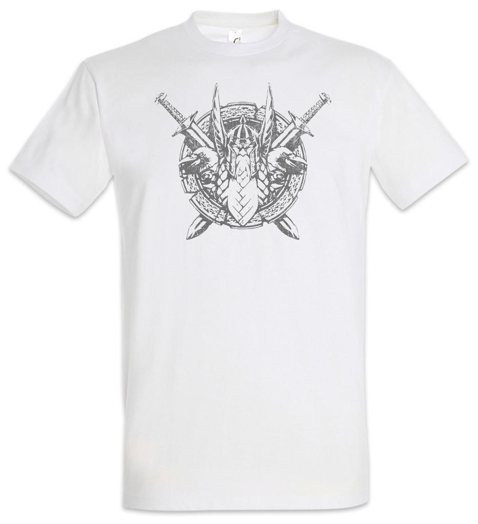 Odhin Ravens I T-Shirt Raven Hugin and Munin & Valhalla Valhall Odin Viking