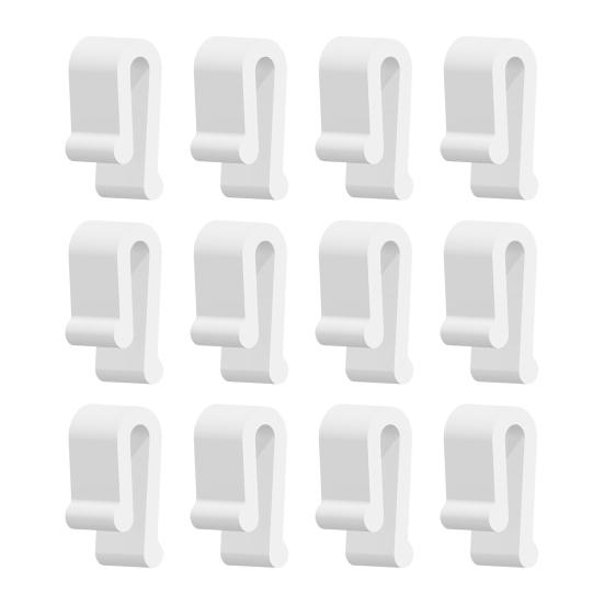 4/6/8/12Pcs Dutch Oven Lid Protector Clips Silicone Cutlery Protection Clip Stackable Easy to Clean Cookware Bumpers for Pots U-Shaped Design