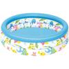 Piscine gonflable océan life - BESTWAY - 102 x 25 cm - Enfant - Bleu