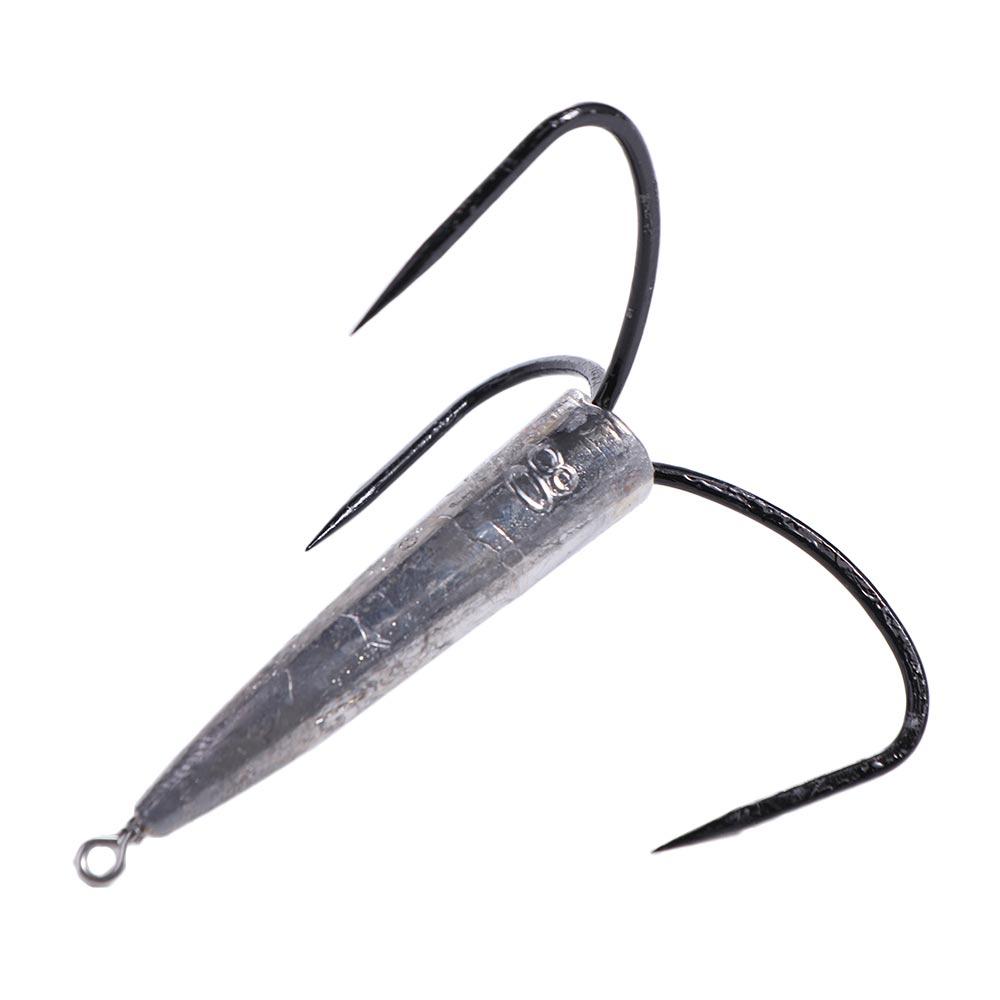 Super Sharp Three Hook Round Bend Treble Huge Fishhooks Huge Treble Hooks Saltwater
