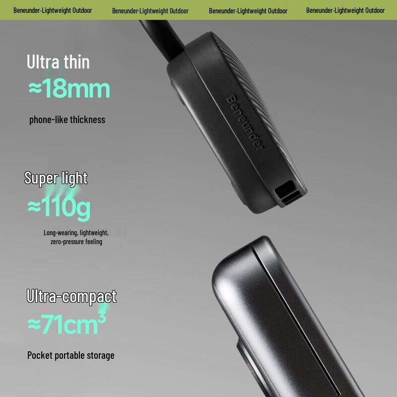 Beneunder USB Portable Dual Neck Fan