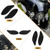 Upper Fairing Windshield Side Wing Air Deflectors Fit for Harley Touring Electra Glide Street Glide Trike 1996–2013 Black