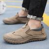 Мужская обувь, осенняя, новая, нескользящая, повседневная обувь, рабочая обувь с одной педалью, мужская спортивная обувь, легкая, износостойкая, одинарная обувь с круглым носком