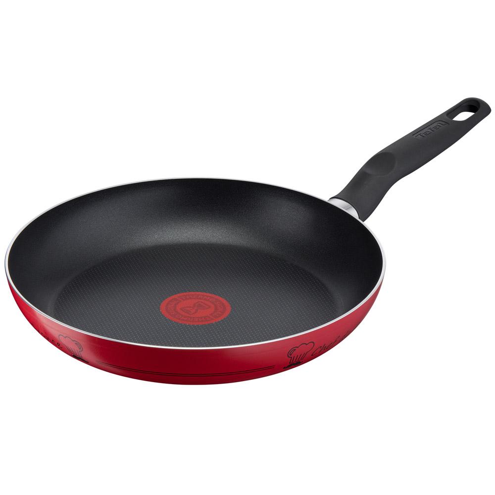 Tefal VALIDE COOK Titanium Nonstick Frying Pan (20~30cm) Dishwasher Oven Safe No PFOA Red