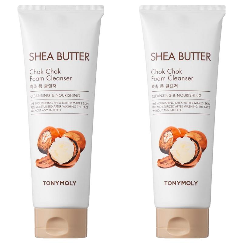 Tony Moly Увлажняющая пенка для умывания с маслом ши, 250 мл, 2 шт.