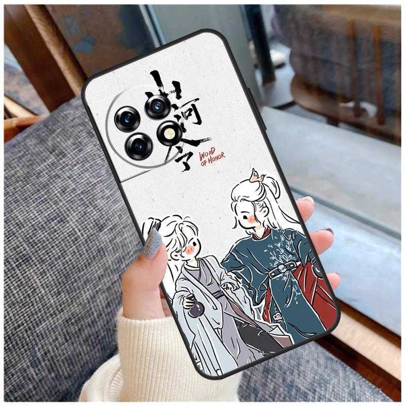 СЛОВО ЧЕСТИ Shan He Ling мультяшный Чехол Для OnePlus 13R 13T 12R 10R 10T 15 13 12 11 10 9 Pro Nord 5 CE 2 3 4 Lite N20 N30 Чехол