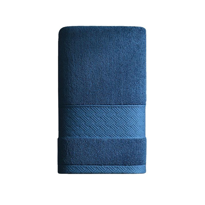 7A Antibacterial Pure Cotton Towel - Absorbent, Lint-Free, Odor-Resistant, Thickened Face Towel for Adults