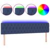 VidaXL LED Headboard Bedroom Furniture Double Bed Accessory Head of Bed Frame Interior Blue 3121968