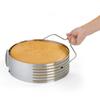 String knife for cake, sponge cake, steel, 33 cm