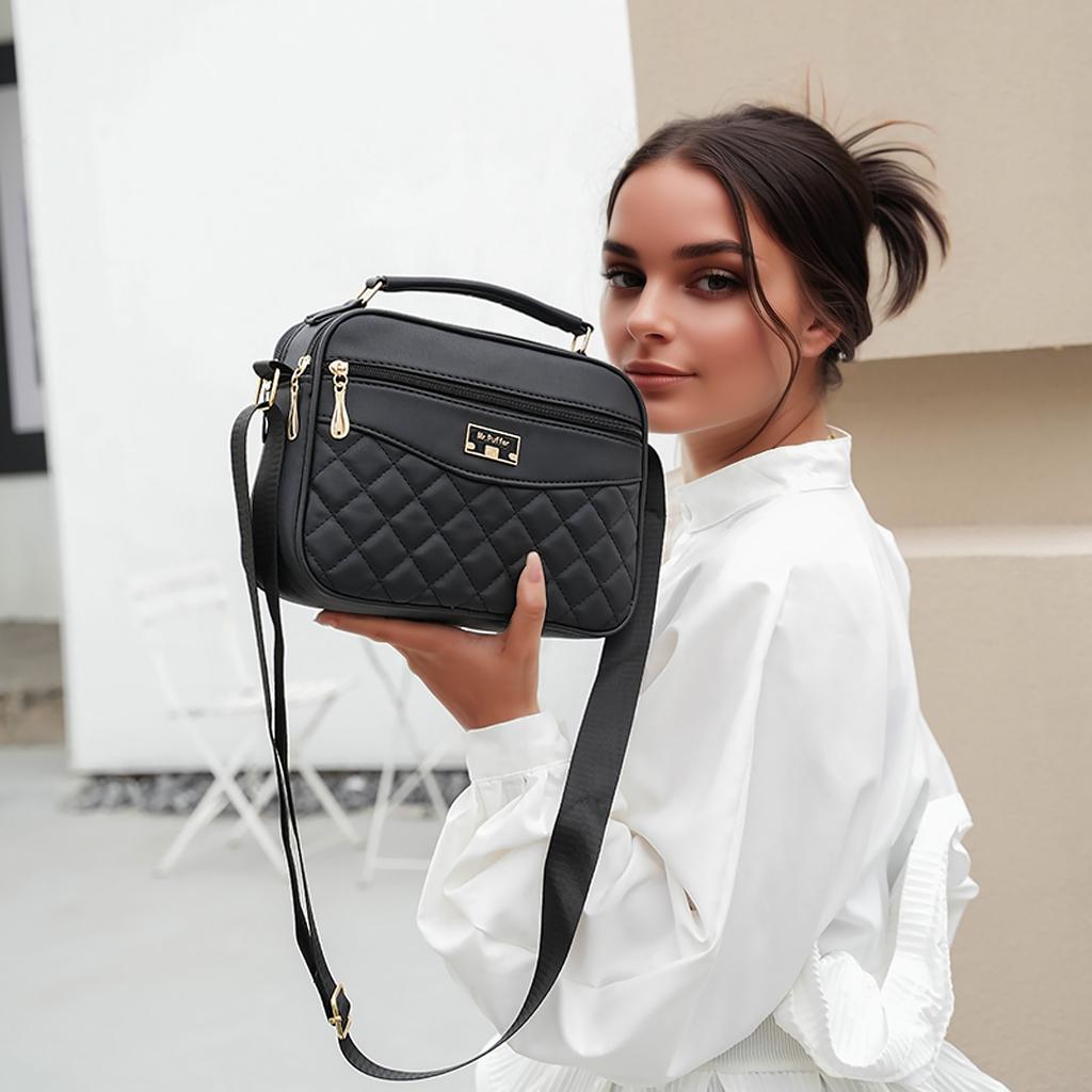 Новая женская средняя сумка на одно плечо через плечо, большая вместимость, ручная сумка