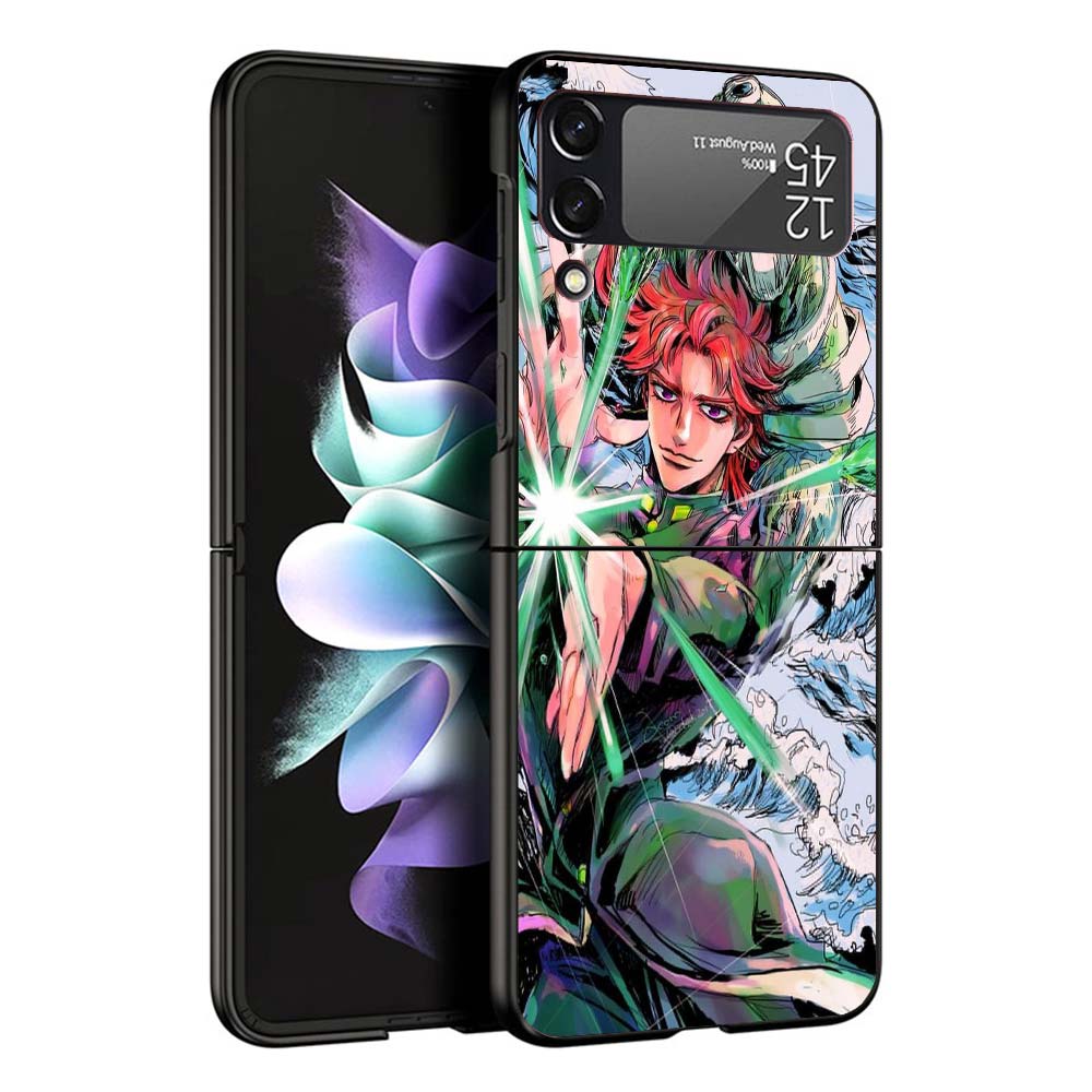 Чехол для телефона JoJo's Bizarre Adventure для Samsung Galaxy Z Flip7 Flip6 5G Flip5 Flip4 Flip3 ZFlip 7 6 3 4 5 Ударопрочная задняя крышка Ga