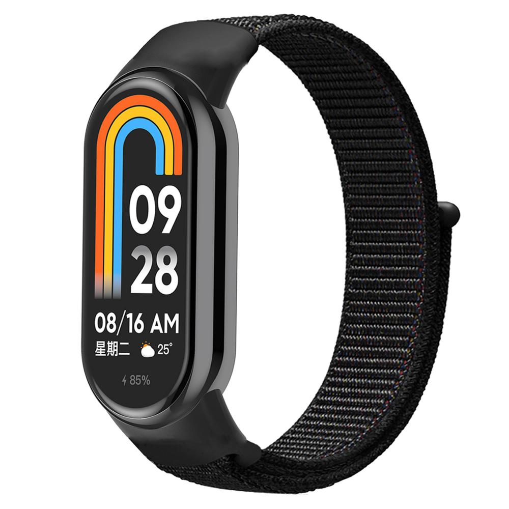 Нейлоновый ремешок для Xiaomi Mi Band 10/9/8 Браслет NFC Дышащий браслет Наручный ремешок Correa Спортивный ремешок для Mi band 8/9/10 Ремешок