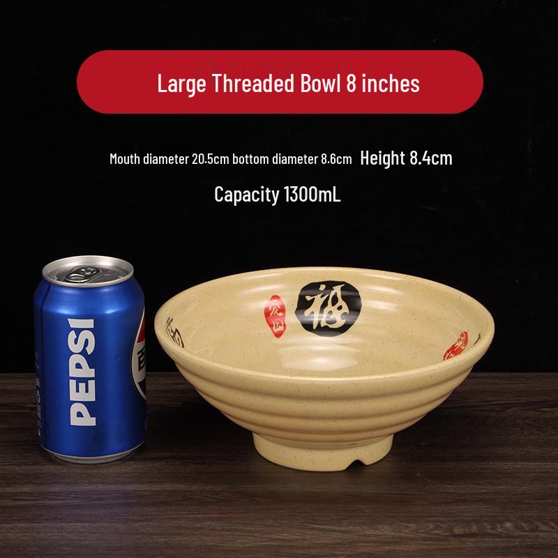 Острая миска рамена, меламин под фарфор, специальный рисовый рамен с улитками, вкус говядины