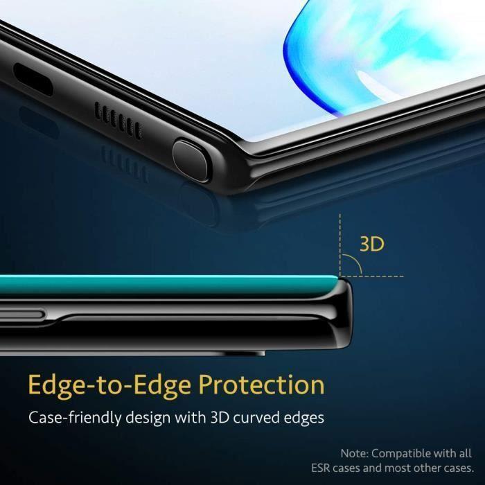 Film de protection d'écran - Samsung - Galaxy Note 10 - Verre trempé - 2 pièces - Anti-rayures