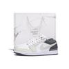 Air Jordan 1 Низкие кроссовки для баскетбола, устойчивые к скольжению и истиранию, винтажные, унисекс, черные с серым, 553558-152(Team15-SBOX)