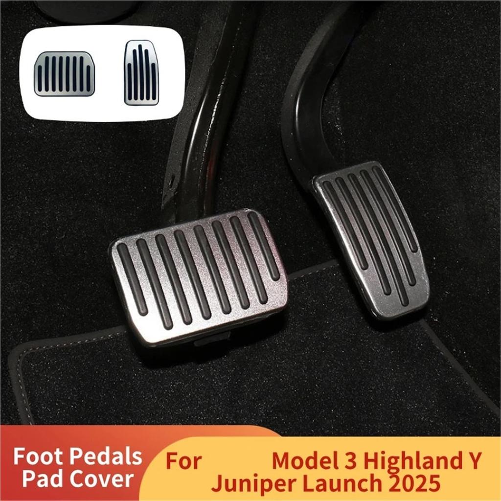 Brake Accelerator Pedal Cover Tesla Model Y Launch Juniper Model 3 Highland Foot Pedal
