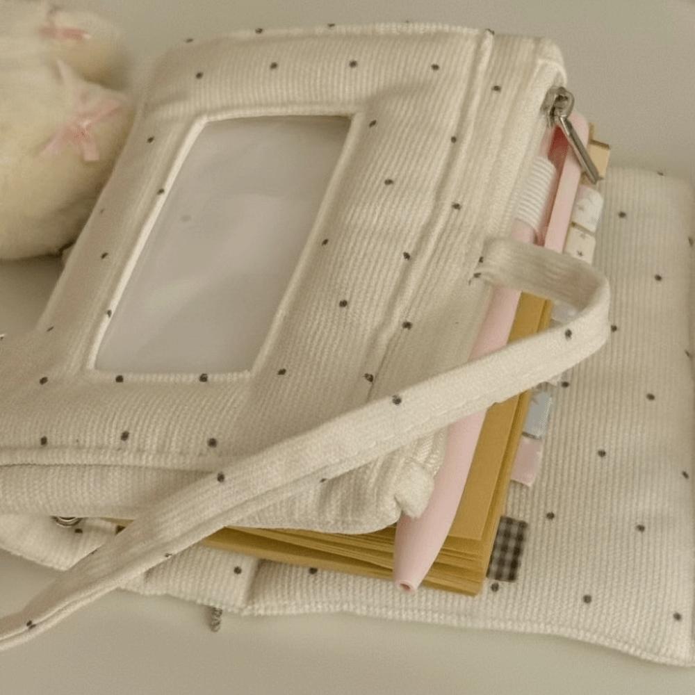 3-Fold Mini Pocket Notebook M5 Strap Binder Note Planner Ins Diary Notebook Student Stationery