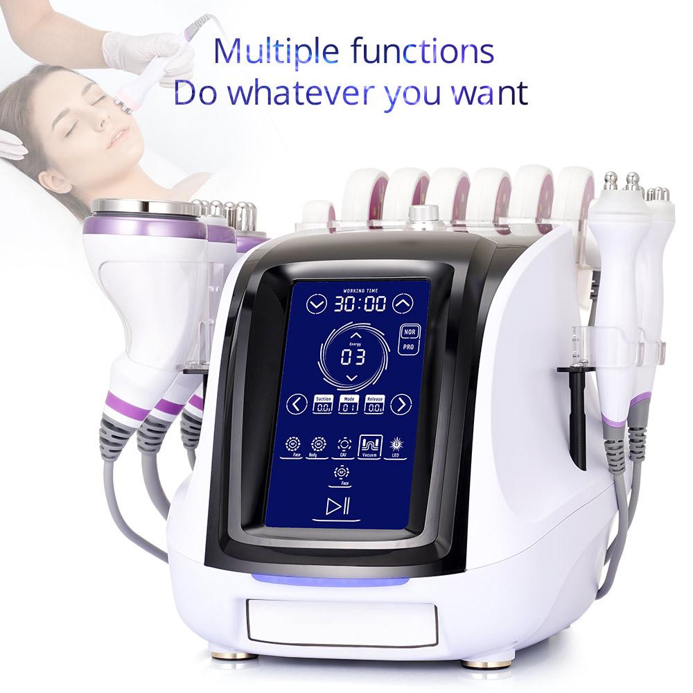 Ультразвуковая кавитация 2.0 Вакуумное тело для похудения RF Радиочастотная машина для лифтинга кожи