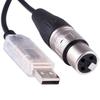 FTDI USB на 485 Модуль XLR RS485 Серийный Кабель Данных 1.8M QLC DMX512 Кабель Управления Сценическим Освещением Прозрачная USB Индикаторная Лампа