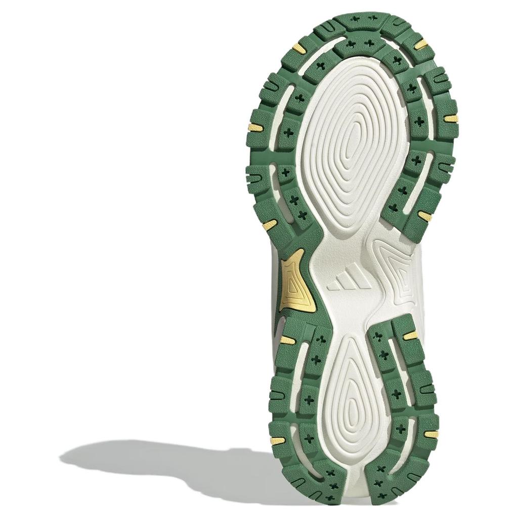 Adidas Амортизирующие Износостойкие Низкие Массивные Кроссовки Женские Белые Зеленые Кроссовки JQ7621