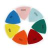 Excellent Gloss Granite Marble Stone Mm Triangle Diamond Dry Polishing Pads